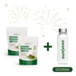 2x Žaliasis supermaisto mišinys DETOX + Gertuvė DOVANŲ