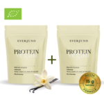 Mamos diena: 2x Ekologiškas augalinių baltymų kokteilis VEGAN PROTEIN