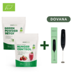 Žaliasis Mišinys DETOX ir Mišinys APETITO KONTROLĖ + Elektirinis plakiklis DOVANA